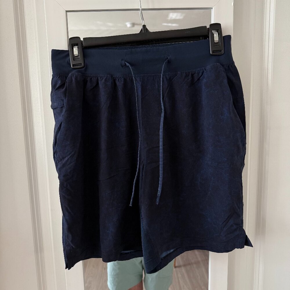 Lululemon Navy Blue Shorts Size S - Picture 2 of 5